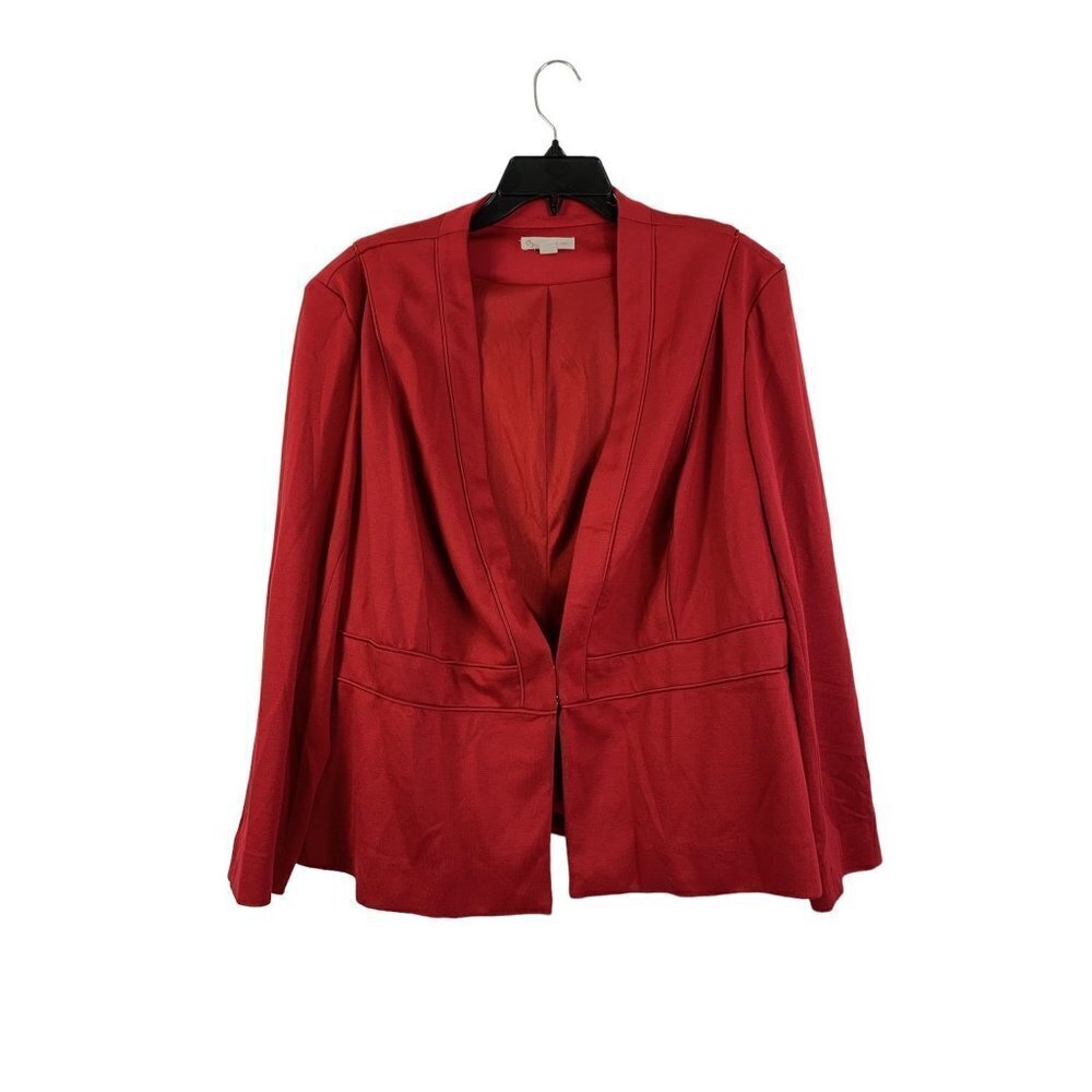 Dressbarn Women's Cherry Red Jacket